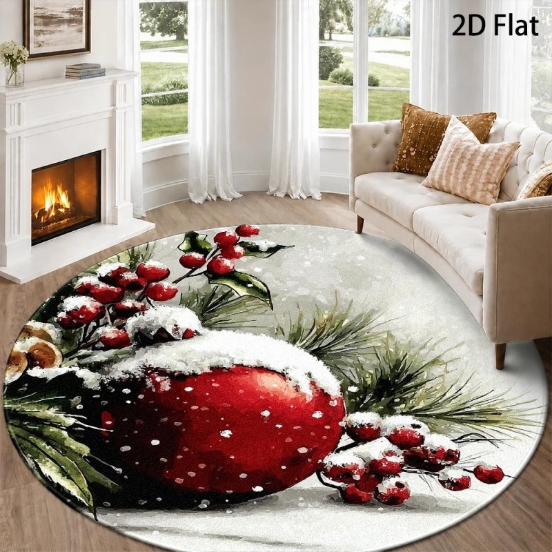 Tappeto Rotondo Rosso Natalizi - Wholesale Commercial Printing recensione e prezzo